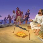 Yesus Makan Ikan Bakar dan Roti Panggang, Bangkit!