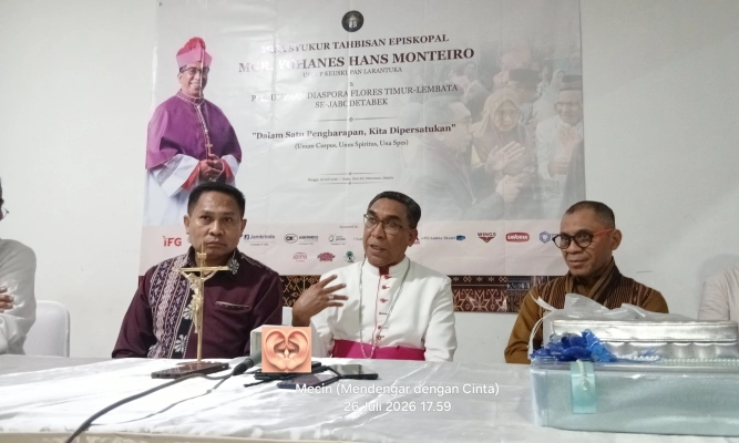 Uskup Larantuka Harapkan Diaspora Flotim-Lembata Jadi Duta Damai